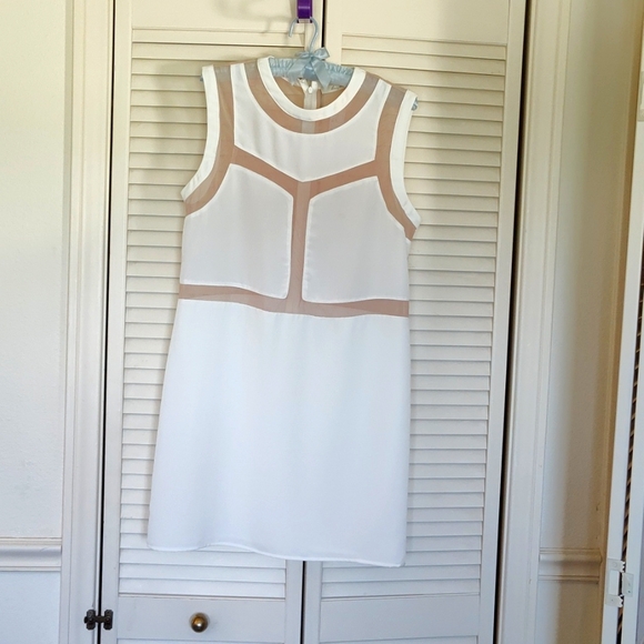 CREAM COLOR TANK DRESS - Picture 1 of 5